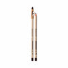 Long eye pencil with sharpener, brown