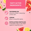 Purifying face bio mask, watermelon & lemon