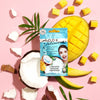 Moisturizing face bio mask, coconut & mango