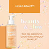 Delicate make-up removing and cleansing oil