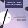 Mascara with precise brush