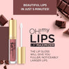 Plumping Lip Gloss with hyaluronic acid and chili, Chocolate