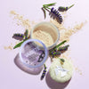 Ultra fixing transparent loose powder with lavender and squalane