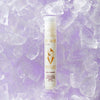 Stimulating eye and eyelid tightening serum in roll-on